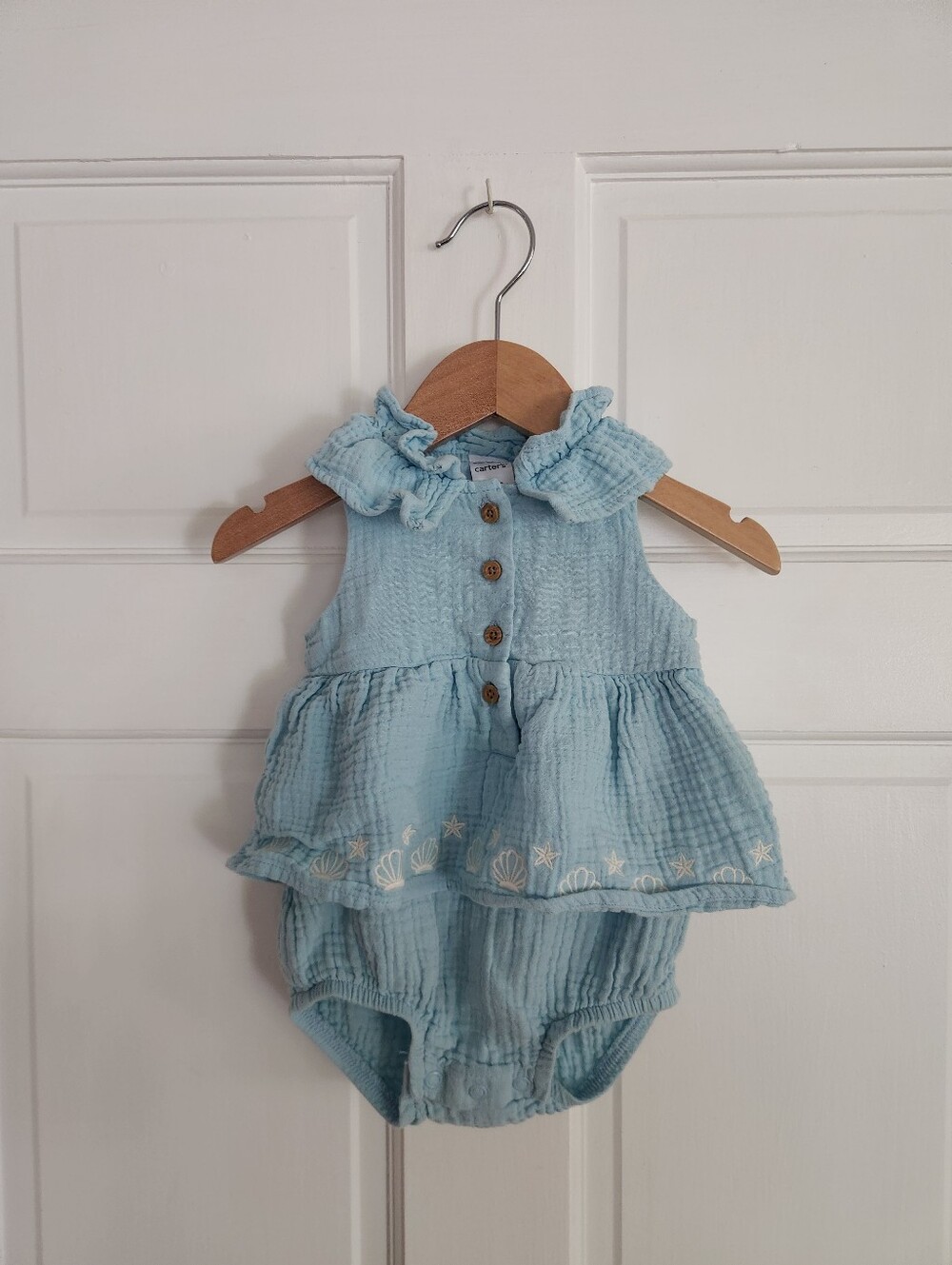 Carter's Seashell Dress Bodysuit